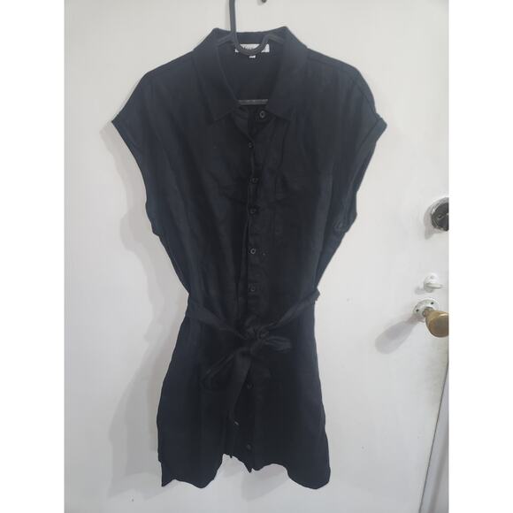 Reformation Aero linen dress M black - Picture 2 of 4